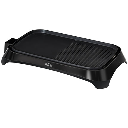 Electric grill, non-stick plate, adjustable thermostat, 1600W