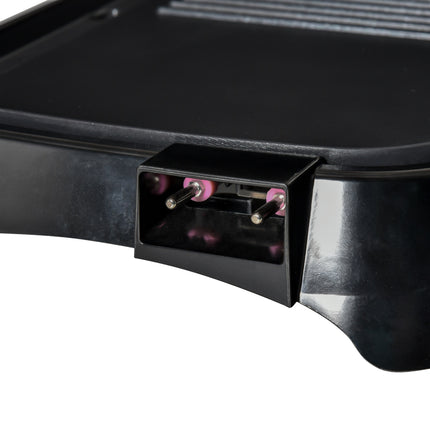 Electric grill, non-stick plate, adjustable thermostat, 1600W