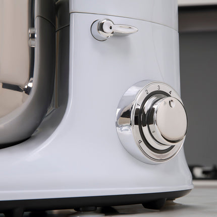 Electric hand mixer with stand, 5.5L bowl, 1200W, 6 speeds