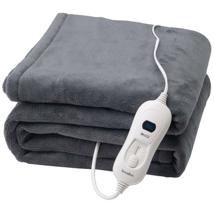 Electric Heated Blanket, 160x120cm, Dark Grey