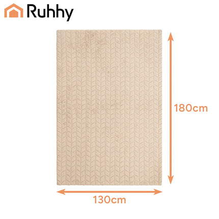 Electric Heated Blanket, 180x130cm, 10 Modes, Remote Control