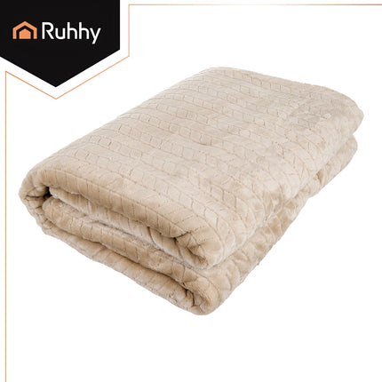 Electric Heated Blanket, 180x130cm, 10 Modes, Remote Control