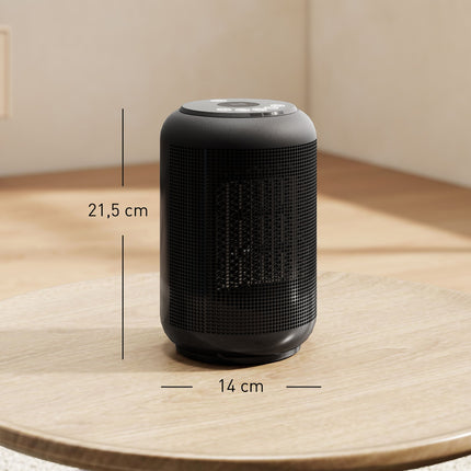 Electric Heater, 1500W, 3 Modes, Timer, Safety Features