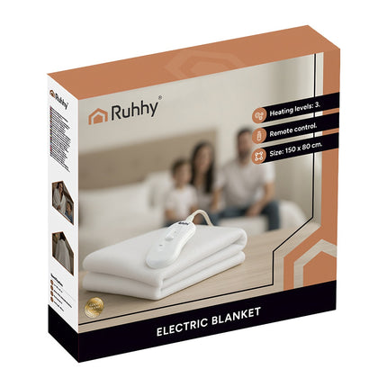 Electric Heating Mat, 3 Modes, 150x80cm, Remote Control