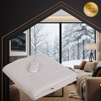 Electric Heating Mat, 3 Modes, 190x80cm, Remote Control