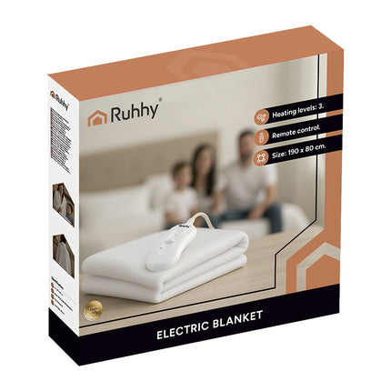 Electric Heating Mat, 3 Modes, 190x80cm, Remote Control