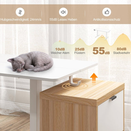 Electric Height Adjustable Desk with Memory Settings