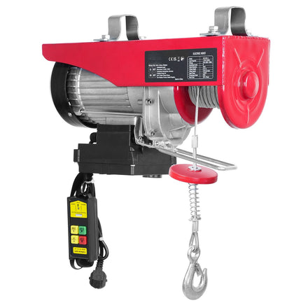 Electric Hoist 2200 lb, 220V, Wireless Remote, 12m Cable