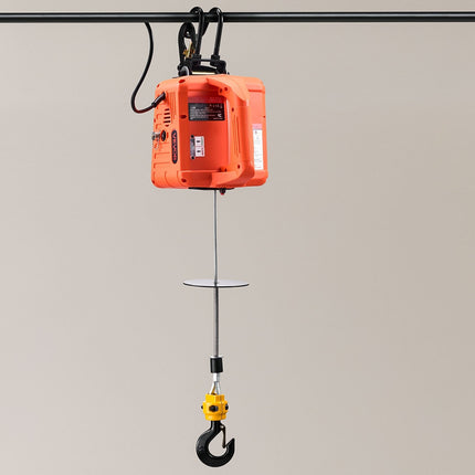 Electric Hoist Winch, 500 kg 1500W, 7.6 m, Wireless Remote