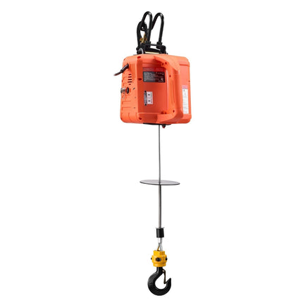 Electric Hoist Winch, 500 kg 1500W, 7.6 m, Wireless Remote
