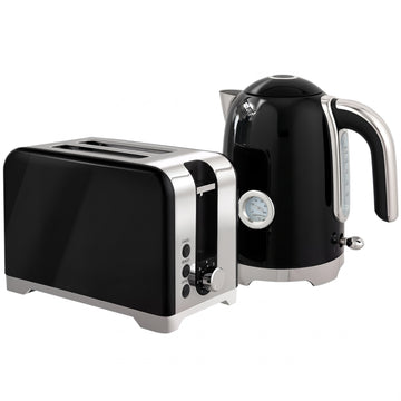 Electric Kettle & Toaster Set, 1.7L, 2200W, 7 Browning Levels