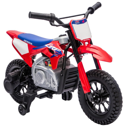 Electric Kids Motorcycle with 12V Motor, Red & Blue