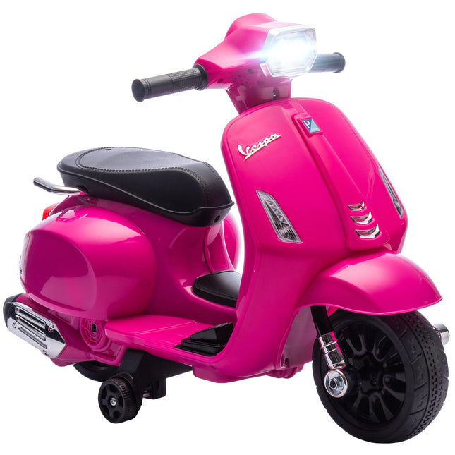Electric Kids Motorcycle with Training Wheels, 2.5 km/h Speed
