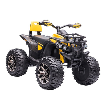 Electric Kids Quad, 3-8 km/h, LED Lights, Music Player