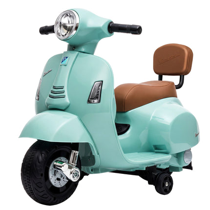 Electric Kids Ride-On Vespa – Green, 18-36 Months