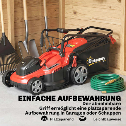 Electric Lawn Mower, 40cm Blade, 36V Brushless Motor