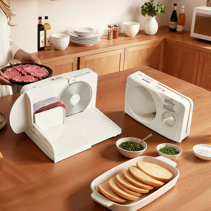 Electric Meat Slicer, 180W, 170mm Blade, 0-15mm Adjustable Thickness