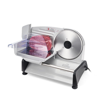 Electric Meat Slicer, 200W, 190 mm Blade, 0–15 mm