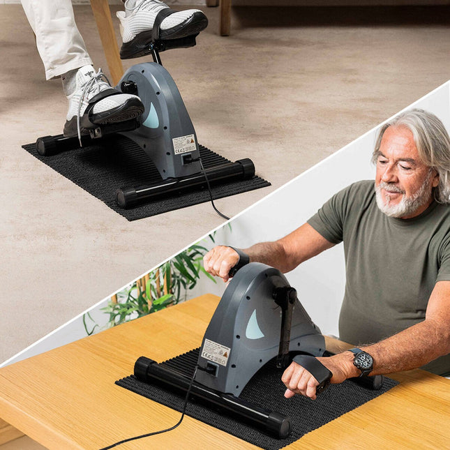 Electric Pedal Exerciser with Mat and Remote Control