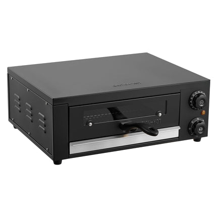 Electric Pizza Oven, 12-Inch Countertop, 1450W, Timer