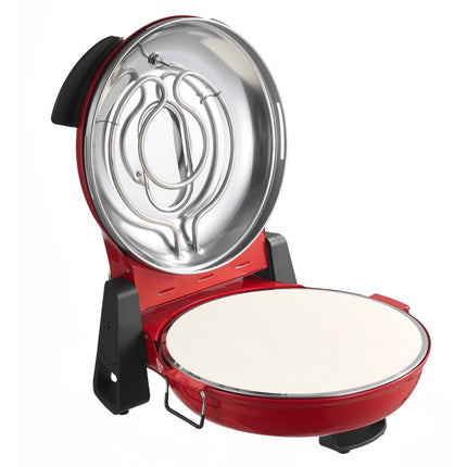 Electric Pizza Oven 12-Inch Stone, 1200W, 420C Window
