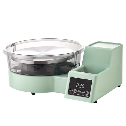 Electric Pottery Wheel, 450W, 11 in Aluminum, Foot Pedal
