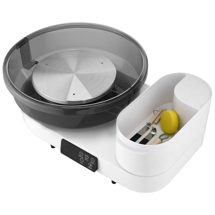 Electric Pottery Wheel 450W, Foot Pedal, 11 and 14 In