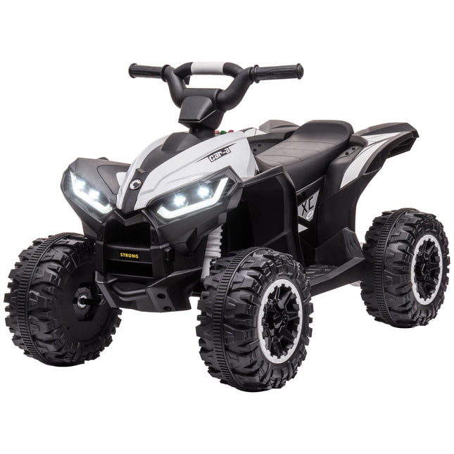 Electric Quad Bike for Kids, 12V, USB & MP3, Ages 3-5, 1.5-3 km/h