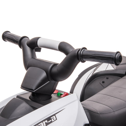 Electric Quad Bike for Kids, 12V, USB & MP3, Ages 3-5, 1.5-3 km/h