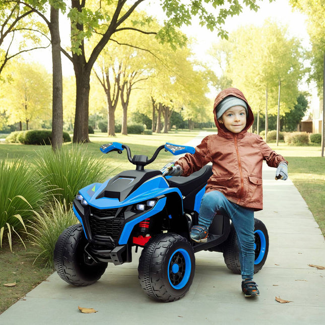 Electric Quad for Kids - 12V, LED Lights, USB and Music