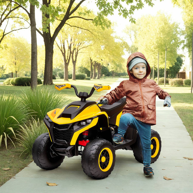 12V Electric Quad for kids with suspension and LED lights