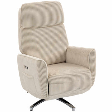 Electric Recliner Chair with Dual Motors and USB Port