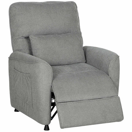 Electric Recliner Chair with Massage and Heat, Dark Grey