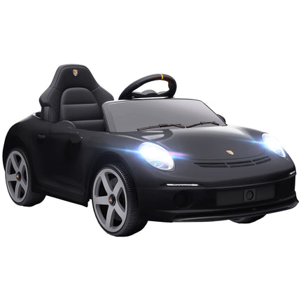 Electric Ride-On Car for Kids, Remote, Music, Black