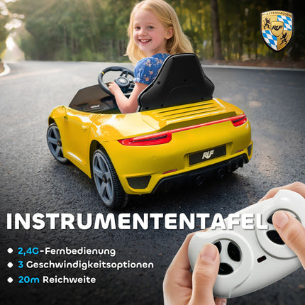Electric Ride-On Car for Kids, Remote, Music, USB, 3-5 Years