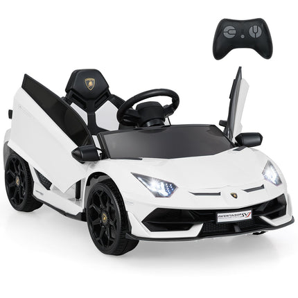 Electric Ride-On Car for Kids with Remote & LED Lights