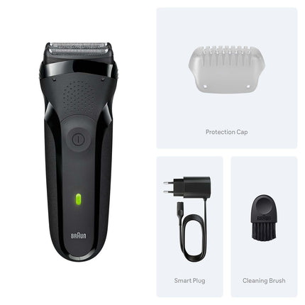 Electric Shaver – Cordless, Rechargeable, Wet & Dry Use