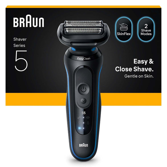 Electric Shaver Series 5, Wet & Dry, Rechargeable