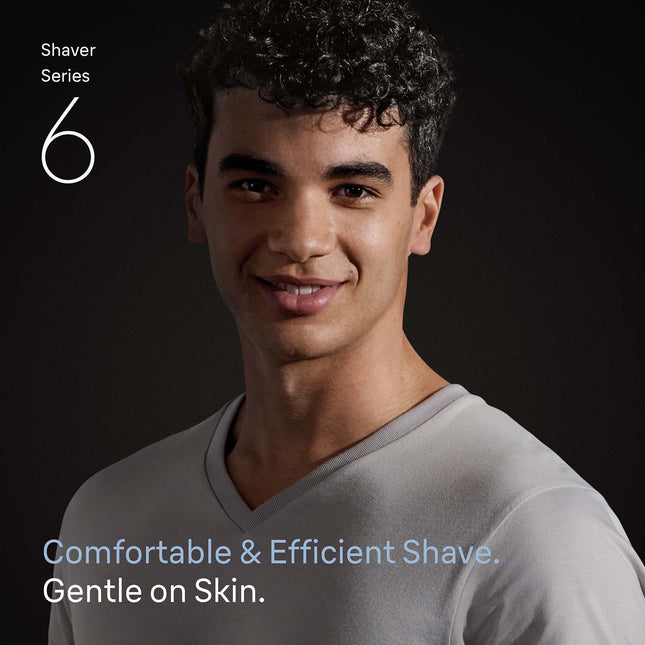 Electric Shaver Series 6, Wet & Dry, Rechargeable