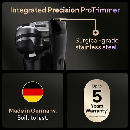 Electric Shaver Series 9 PRO+ Wet & Dry, Rechargeable