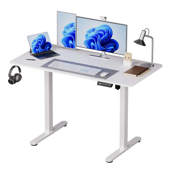 Electric Sit-Stand Desk – Wood-Effect Top, Memory Presets