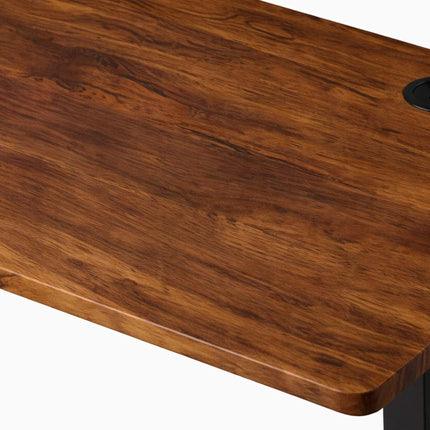 Electric Sit-Stand Desk, Wood-Effect Top, Memory Presets