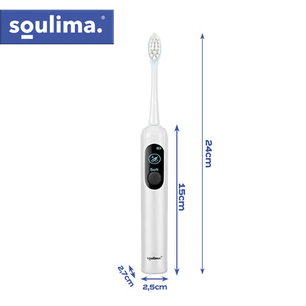 Electric Sonic Toothbrush, 6 Modes, 6 Heads, 90,000 RPM