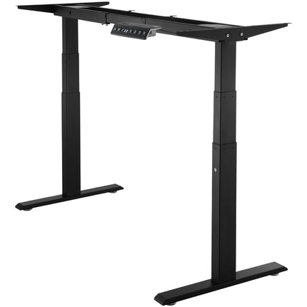 Electric Standing Desk Frame, Dual Motor, 65-129 cm, Black