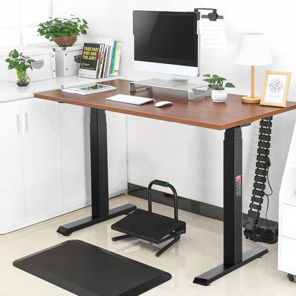 Electric Standing Desk Frame, Dual Motor, 65-129 cm, Black