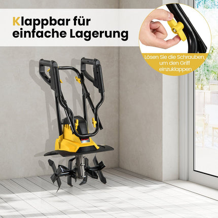 Electric Tiller 1200W, 36cm Width, 22cm Depth