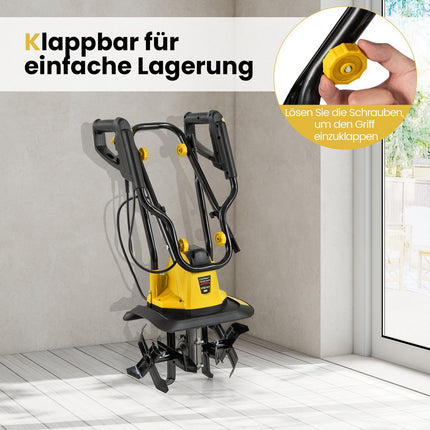 Electric Tiller 750W – 32cm Width, 22cm Depth
