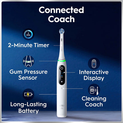 Electric Toothbrush Grey Opal, 1 Extra Refill