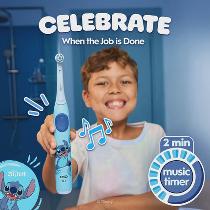 Electric Toothbrush for Kids, 3 Modes, Music Timer