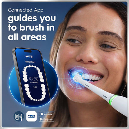 Electric Toothbrush with Extra Refill, White